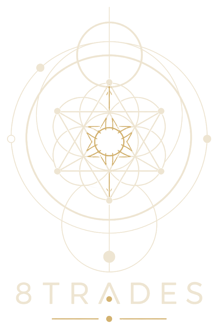 8trades geometric trading community logo